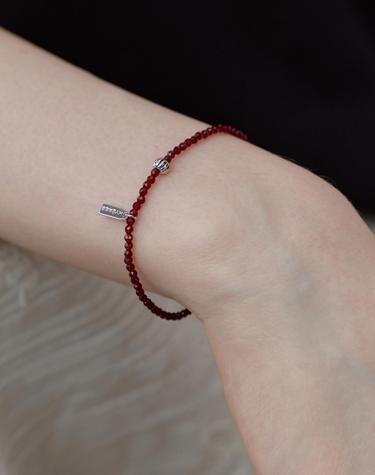 Pumpkin beads bracelet (Red) BH7B4A719WB175