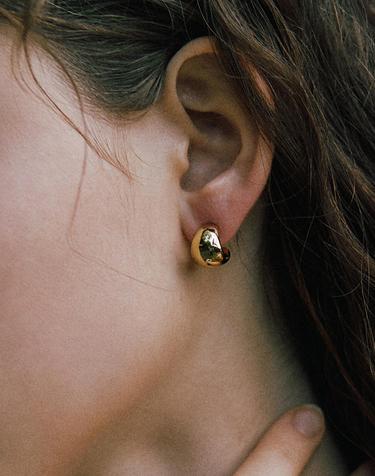 Luna full wide earrings (Yellow) BH2E33208YBXXX