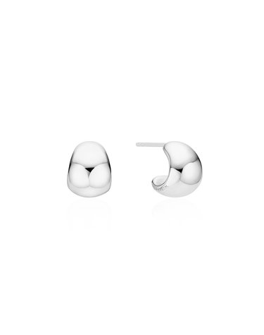 Luna full wide earrings (White) BH2E33208WBXXX