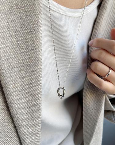 Tangle necklace (White) BH7N4A729WB600