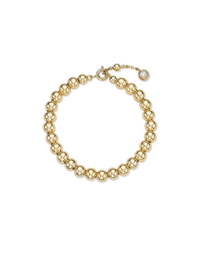 바이이에르 Ball bead bracelet 6mm (Yellow) BH7B53734YB175 착용컷