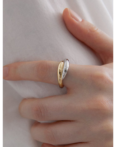 Echo shell Slim ring (Combi) BH7R5A789CB