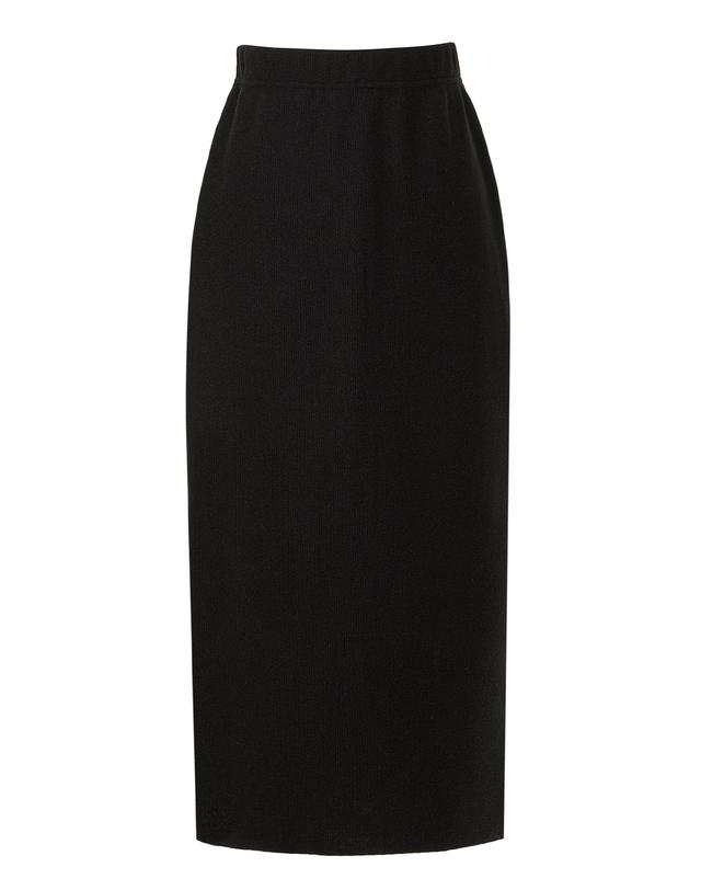 포커스 사카리바 트임 밴딩 롱스커트_B5W1SK8261 착용컷