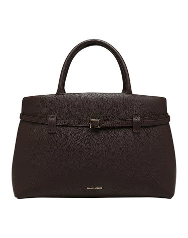 (내일도착) 마누 아틀리에 르깜봉 35 토트백 딥브라운 LE CAMBON 35 DEEP BROWN