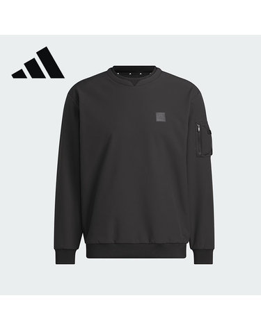 [아디다스골프] 26년 NEW KG7113 CLIMAWARM 브러쉬드 크루 남성 긴팔 티셔츠