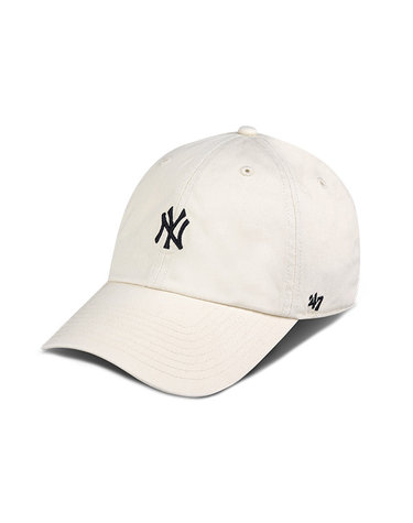 47브랜드 뉴욕 양키스 NY 스몰 로고 MLB 엠엘비 볼캡 야구 모자 본 B-BSRNR17GWS-BN