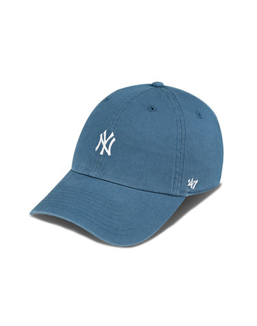 47브랜드 뉴욕 양키스 NY 스몰 로고 MLB 엠엘비 볼캡 야구 모자 팀버 블루 B-BSRNR17GWS-TB