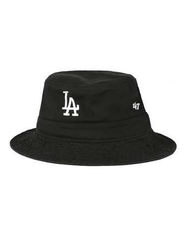 47브랜드 LA다저스 MLB 버킷햇 남자 여성 등산 낚시 벙거지 모자 B-BKT12GWF-BK