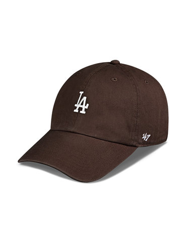 47브랜드 LA 다저스 스몰 로고 MLB 엠엘비 볼캡 야구 모자 브라운 B-BSRNR12GWS-BWA