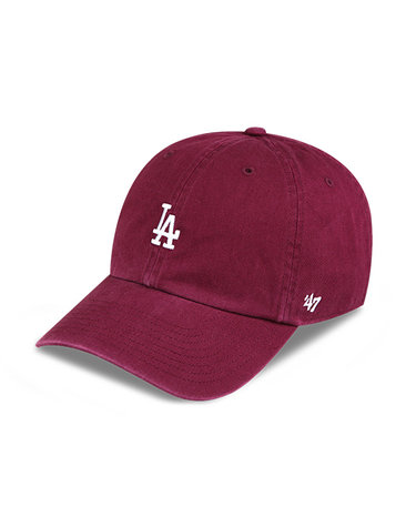 47브랜드 LA 다저스 스몰 로고 MLB 엠엘비 볼캡 야구 모자 카디널 B-BSRNR12GWS-CAA