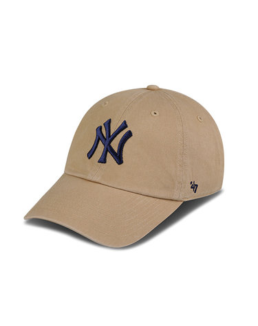 47브랜드 뉴욕 양키스 NY 빅로고 MLB 엠엘비 볼캡 야구 모자 카키 B-RGW17GWSNL-KHB