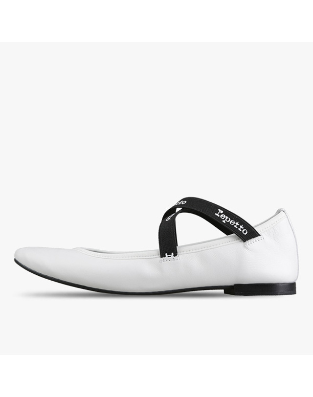 레페토 레페토 조아나 미틱 곰므 발레리나 여성 플랫 슈즈 메리제인 구두 V184VED-050 착용컷