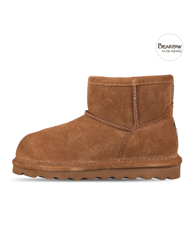 베어파우 베어파우 알리사 주니어 여성 겨울 방한 양털 어그부츠 2130Y-220 착용컷