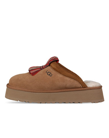 어그 UGG 타즐 플랫폼 여성 겨울 방한 양털 슬리퍼 1152677-CHE