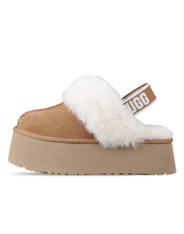 어그 UGG 펀케트 여성 겨울 방한 슬리퍼 체스트넛 1113474-CHE