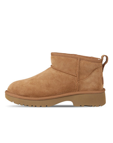 어그 UGG 클래식 울트라 미니 뉴 하이츠 K 여성 양털 부츠 체스트넛 1157732K-CHE