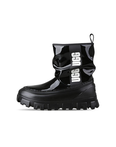 어그 UGG 클래식 브렐라 미니 여성 겨울 방한 레인 부츠 1144059-BLK