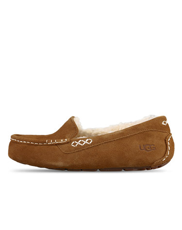어그 UGG 앤슬리 여성 양털 모카신 겨울 방한 로퍼 1106878-CHE