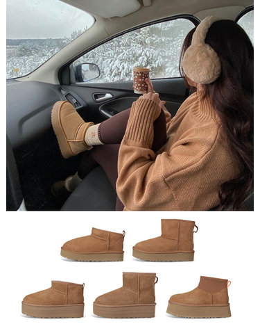 어그 UGG 클래식 플랫폼 여성 겨울 방한 부츠 모음 5종택1