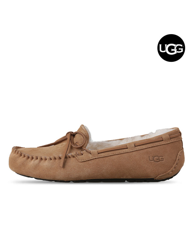 어그 어그 UGG 올슨 남자 양털 모카신 겨울 방한 로퍼 1003390-CHE 착용컷
