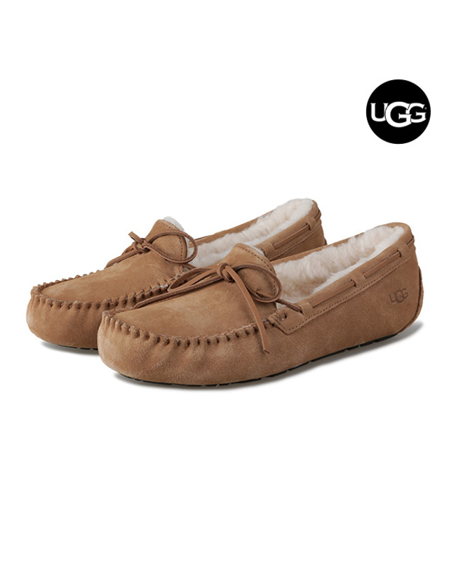 어그 어그 UGG 올슨 남자 양털 모카신 겨울 방한 로퍼 1003390-CHE 착용컷