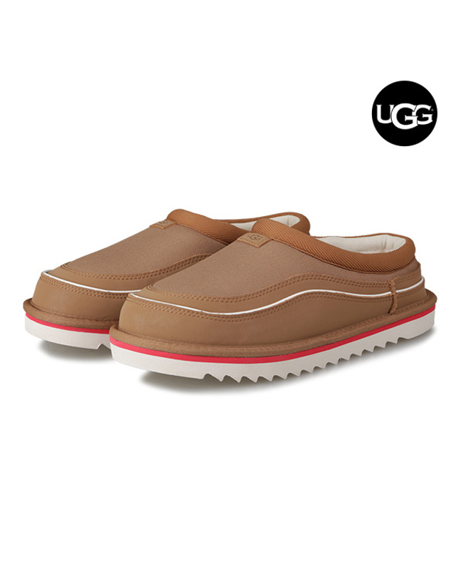 어그 어그 UGG 타스만 칼리 웨이브 남자 방한 양털 모카신 슬리퍼 1158278-CBRC 착용컷