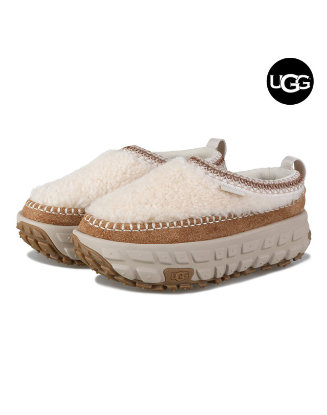 어그 어그 UGG 벤쳐 데이즈 코지 여성 겨울 방한 슬립온 슬립온 운동화 1163350-NAT 착용컷