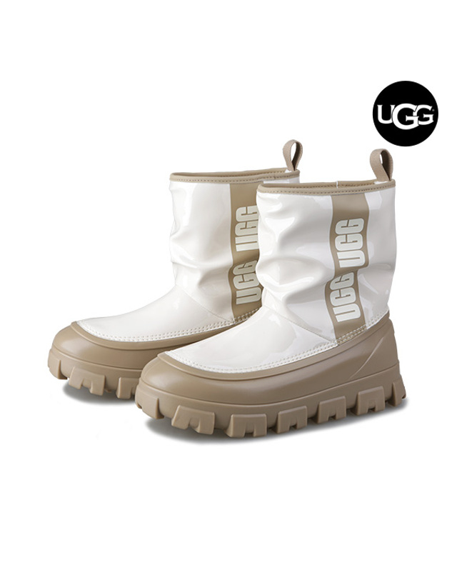 어그 어그 UGG 클래식 브렐라 미니 여성 겨울 방한 레인 부츠 1144059-MSJS 착용컷