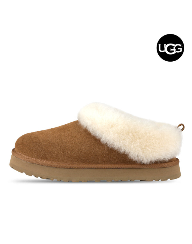 어그 어그 UGG K 타젤 여성 겨울 방한 모카신 털슬리퍼 1171198K-CHE 착용컷