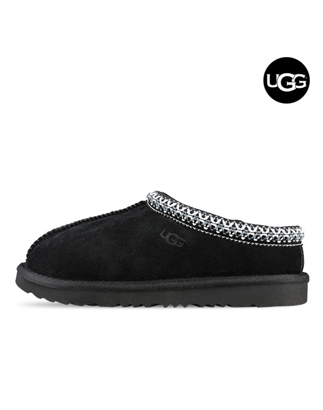 어그 [26FW] 어그 UGG K 타스만 2 여성 겨울 방한 모카신 털슬리퍼 블랙 1019066K-BLK 착용컷