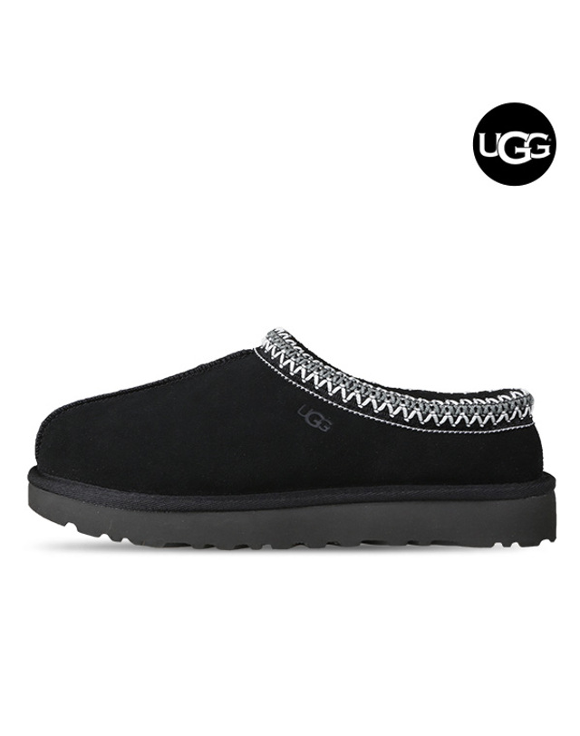 어그 어그 UGG 타스만 2 남성 겨울 방한 모카신 털슬리퍼 블랙 1174671-BLK 착용컷