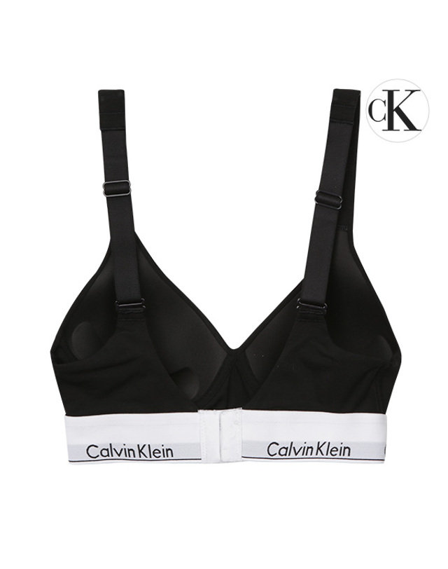 캘빈클라인 언더웨어 캘빈클라인 CK 언더웨어 리프트 브라렛 여성 스포츠 브라탑 QF7900E-UB1 착용컷