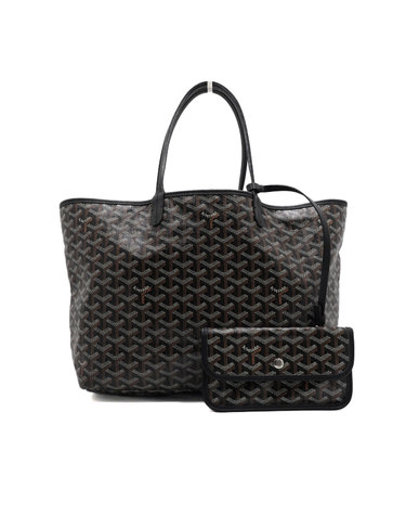 [중고명품] GOYARD(고야드) SAINT LOUIS 생루이PM 블랙 쇼퍼 토트백 겸 숄더백aa68814