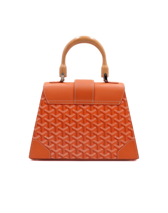 고야드 [중고명품] [중고명품] GOYARD(고야드) 오렌지 사이공PM 토트백 겸 숄더백 크로스백aa64430 착용컷
