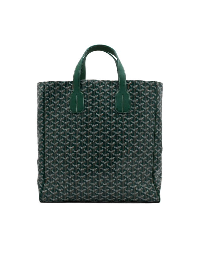 고야드 [중고명품] [중고명품] GOYARD(고야드) VOLTAIRE 볼테르 카바스 그린 토트백aa67391 착용컷