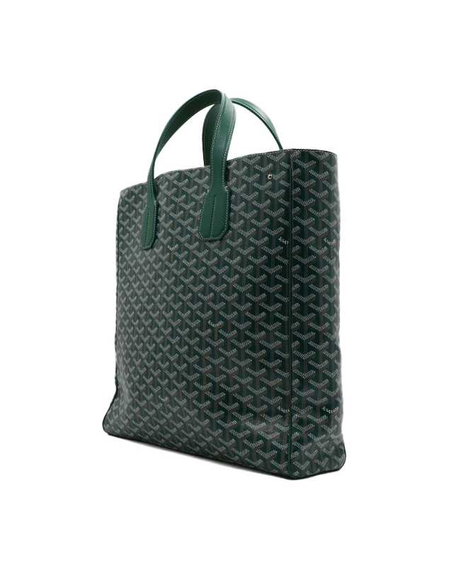 고야드 [중고명품] [중고명품] GOYARD(고야드) VOLTAIRE 볼테르 카바스 그린 토트백aa67391 착용컷