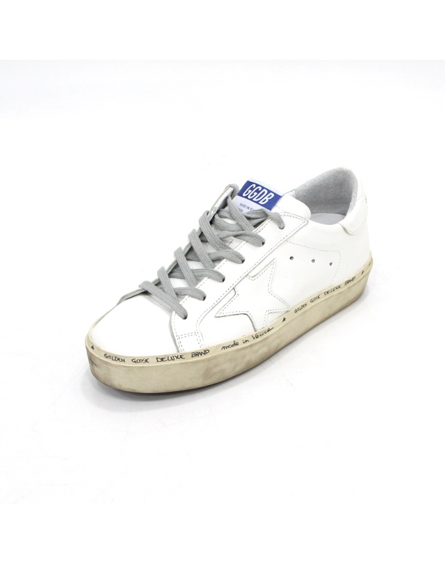 골든구스 [중고명품] [중고명품] Golden goose(골든구스) G33WS945 하이스타 여성 스니커즈aa64874 착용컷