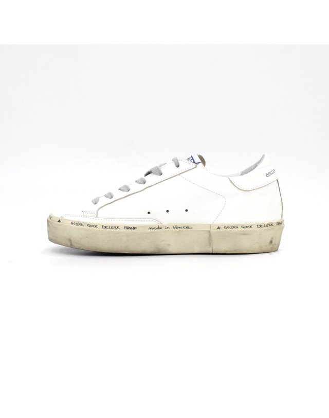골든구스 [중고명품] [중고명품] Golden goose(골든구스) G33WS945 하이스타 여성 스니커즈aa64874 착용컷