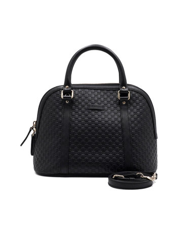 [중고명품] Gucci(구찌) 449663 블랙 시마 돔 미듐 토트백 겸 숄더백aa64989