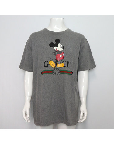 [중고명품] Gucci(구찌) 565806 디즈니 미키마우스 오버사이즈 남여공용 반팔 티셔츠aa65725