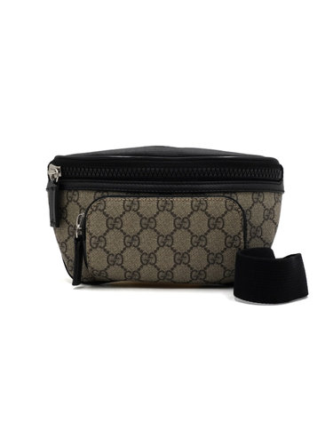 [중고명품] Gucci(구찌) 450946 GG 수프림 캔버스 레더 남여공용 벨트백 크로스백aa66749