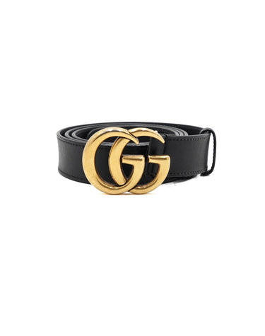 [중고명품] Gucci(구찌) 414516 금장 더블G 마몽(마몬트) 버클 3CM 가죽 벨트aa67885