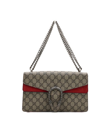 [중고명품] Gucci(구찌) 400249 GG수프림 캔버스 디오니서스 스몰 체인 여성 숄더백aa68439