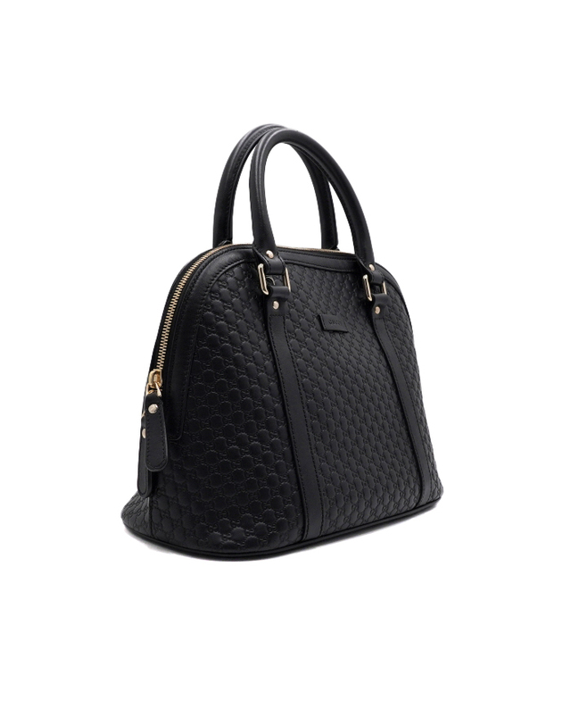 구찌 [중고명품] [중고명품] Gucci(구찌) 449663 블랙 시마 돔 미듐 토트백 겸 숄더백aa64989 착용컷