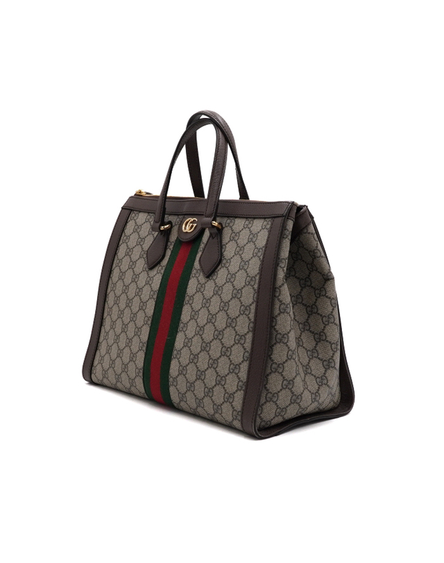 구찌 [중고명품] [중고명품] Gucci(구찌) 524537 오피디아 GG 캔버스 미디엄 토트백 겸 숄더백aa66138 착용컷