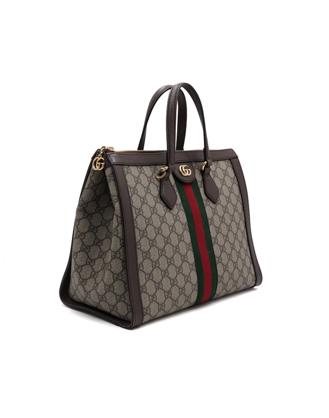 구찌 [중고명품] [중고명품] Gucci(구찌) 524537 오피디아 GG 캔버스 미디엄 토트백 겸 숄더백aa66138 착용컷