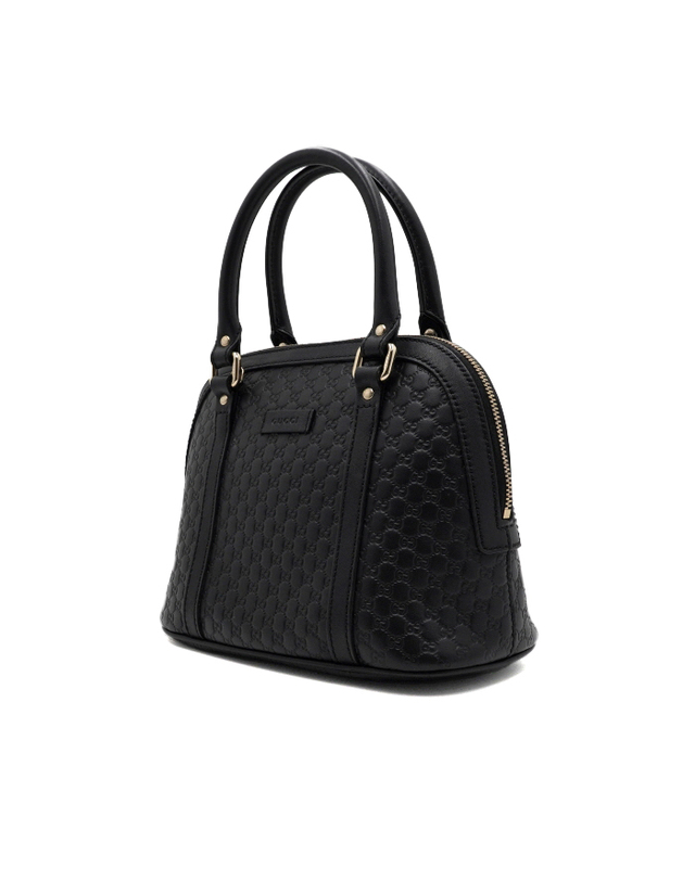 구찌 [중고명품] [중고명품] Gucci(구찌) 449654 블랙 GG마이크로 시마 미니돔 토트백 겸 숄더백 크로스백aa67252 착용컷