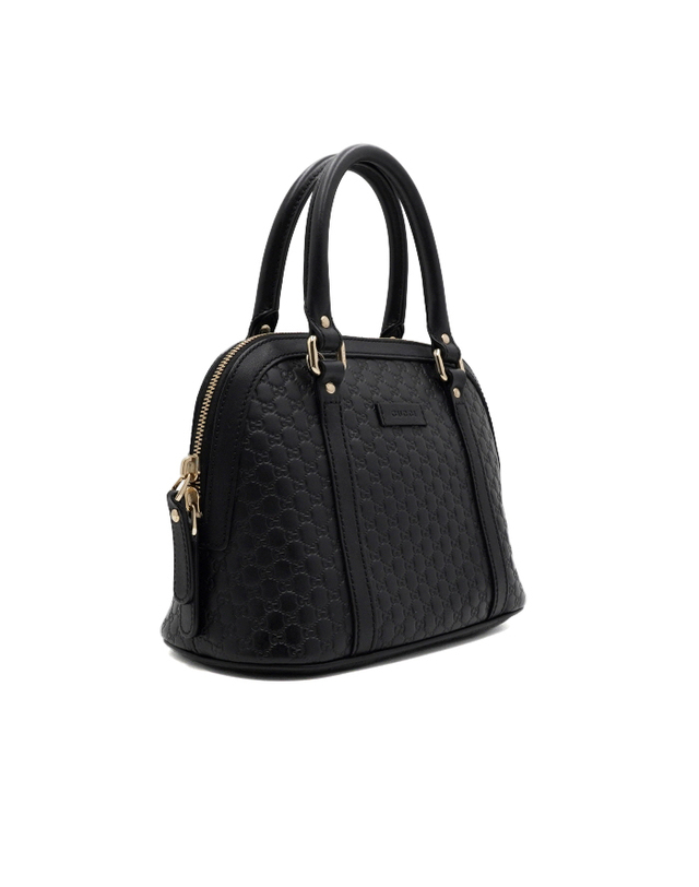 구찌 [중고명품] [중고명품] Gucci(구찌) 449654 블랙 GG마이크로 시마 미니돔 토트백 겸 숄더백 크로스백aa67252 착용컷