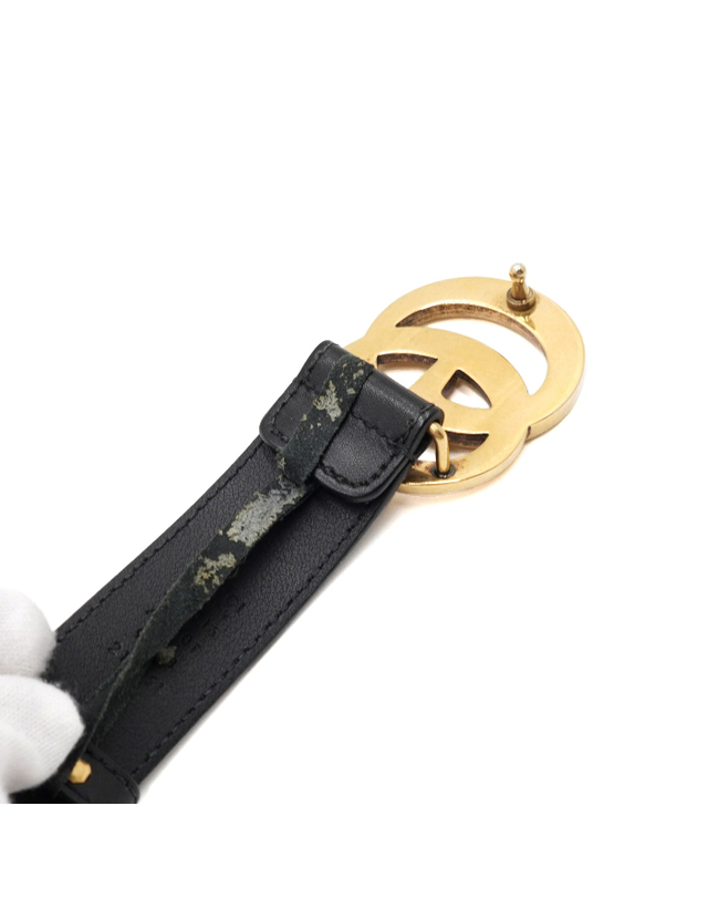 구찌 [중고명품] [중고명품] Gucci(구찌) 414516 금장 더블G 마몽(마몬트) 버클 3CM 가죽 벨트aa67885 착용컷
