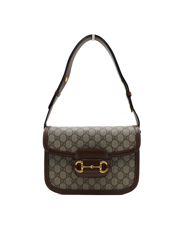 구찌 [중고명품] [중고명품] Gucci(구찌) 602204 GG수프림 캔버스 1955 홀스빗 숄더백aa68365 착용컷
